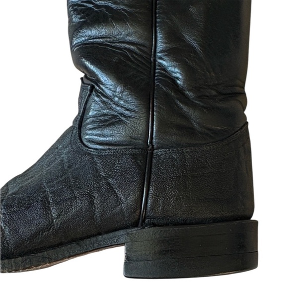 EUC Justin Boots Leather Mid Calf
Boots Black Size 6 - Picture 3 of 8
